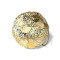 Шар новогодний декоративный paper ball, золотистый мрамор