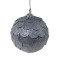 Шар новогодний декоративный paper ball, серебрянный